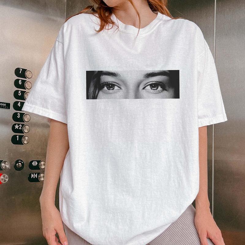 Custom Photo Human Eyes Shirt, Personalised Girlfriend Boyfriend Comfort Colors Shirt, Gifts for Boyfriend, "I with You" "Eye Love You",