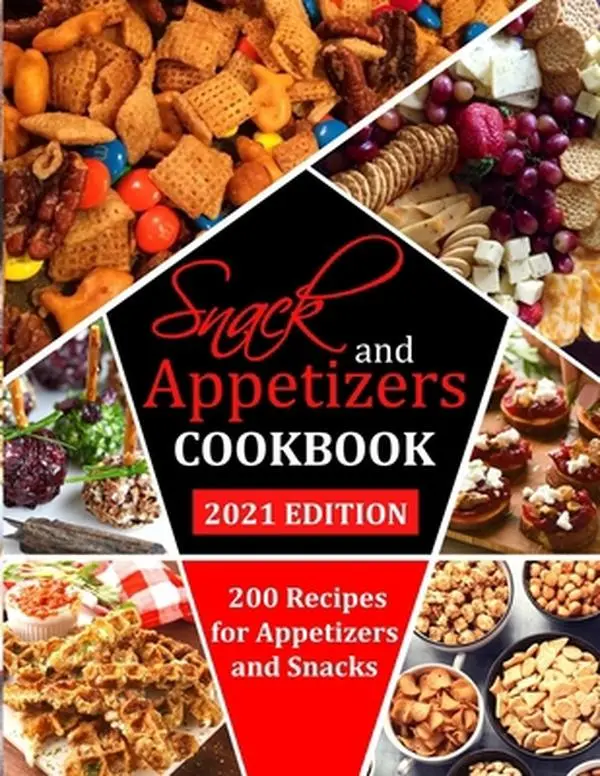Used Snack and Appetizers Cookbook - 200 Recipes, 160 Pages, Softcover, Elegant Party & Party Planning Focus, Independently Published by Jennifer Reilly (English Paperback), No