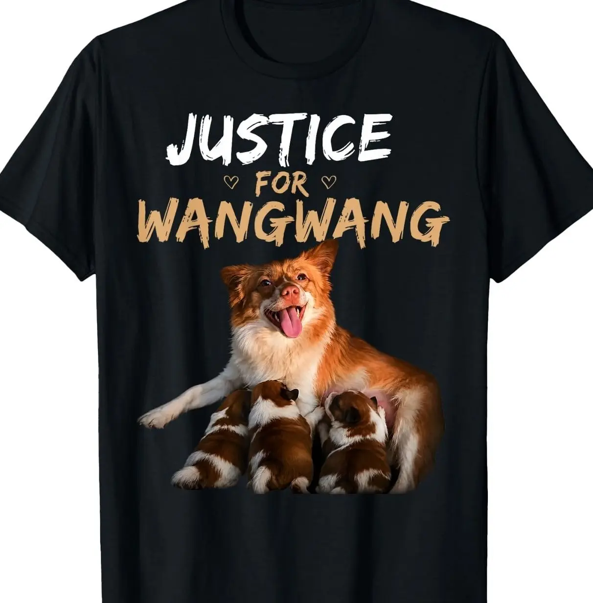 Justice for Wangwang T-Shirt 6CK