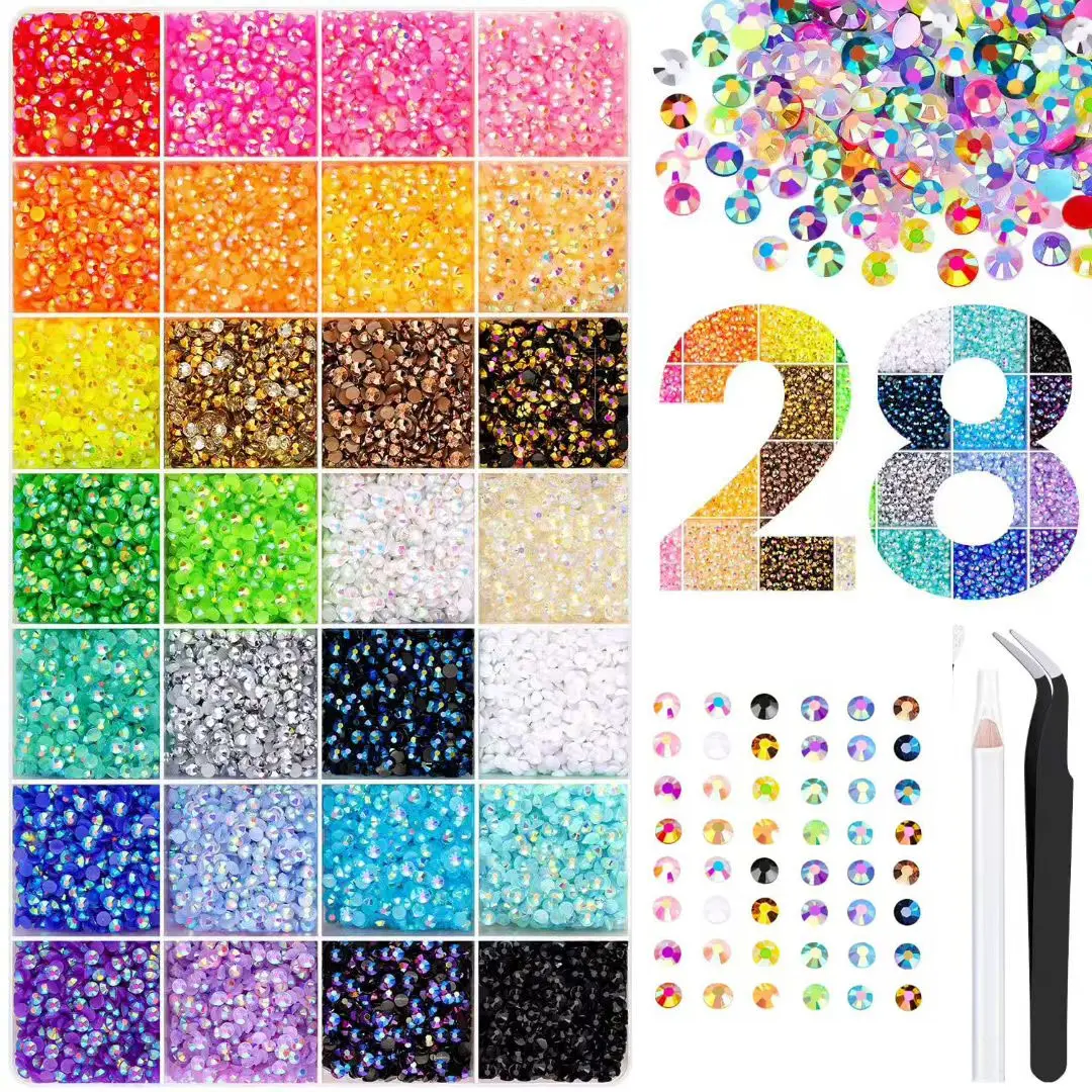 Resin drill 28 grid color