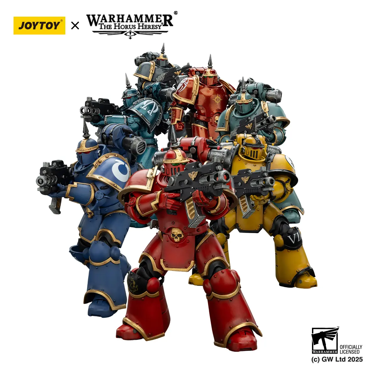 JOYTOY Authentic 1/18 Horus Heresy MK III Tactical Legionary Action Figure Set, 7PCS Gaming Collectibles for Collectors (Toys & Hobbies, Classic & Novelty Toys, Alpha Legion MK III Tactical Legionary Action Figures)