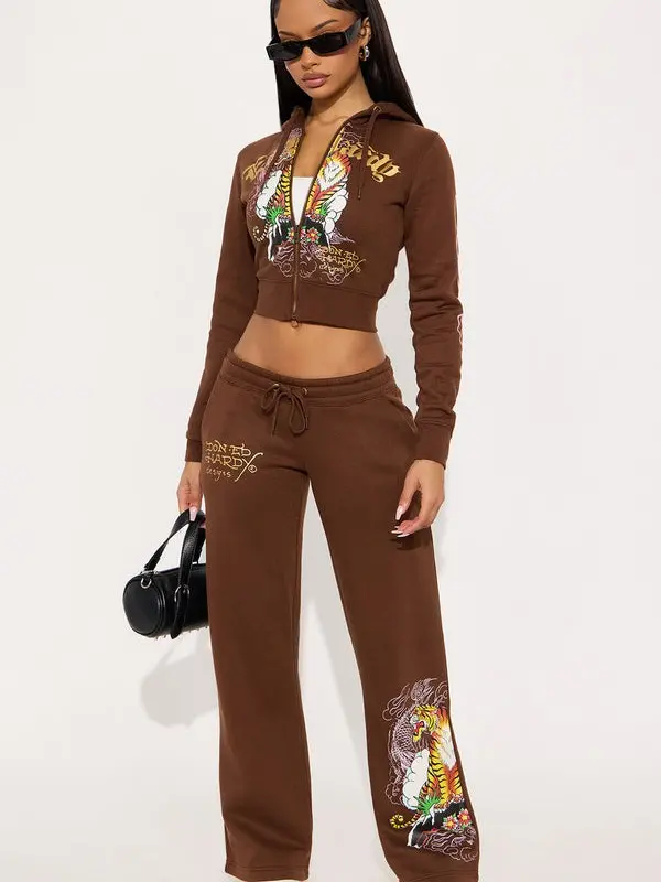 Women's Tiger Peak Wide Leg Pants - Brown, Womenswear Wideleg Bottoms Style Outfits Casual