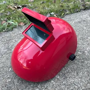 Red Sugar Scoop Welding Hood