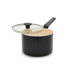 GreenPan Rio Advanced 3qt Ceramic Nonstick Sauce Pan with Lid Black