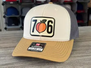 706 Georgia Peach Richardson 112 SnapBack Cap