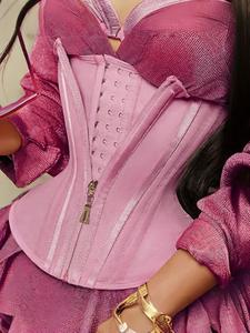 women's adjustable zipper corset waist trainer, fajas, tummy control shaper belt, sexy shapewear for all seasons, fall clothing girdle, sports belt, tummy tuck garment