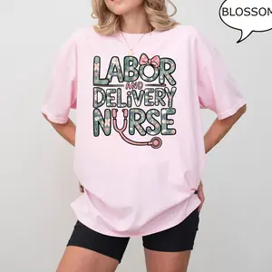 Labor And Delivery Nurse T-Shirt, L And D Shirt,  Baby Nurse Shirts, Labor Nurse Gift D