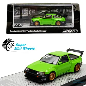 INNO64 1:64 Toyota AE86 Levin "Pandem Rocket Bunny" Green