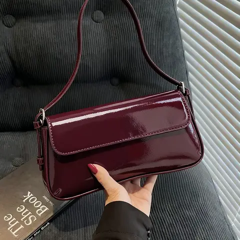 Women's French Minimalist Shoulder Bag, Fashion Underarm Purse, Versatile Small Bag for Daily Use & Special Occasions, Ideal Gift，Christmas, Valentine's Day, Mother's Day gift giving,Thanksgiving gifts,
