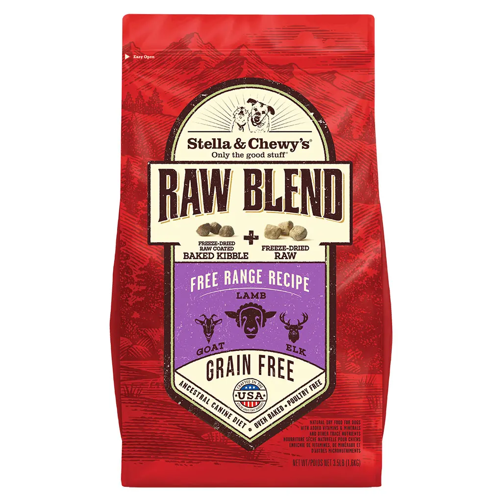 Free-Range Recipe Raw Blend Baked Kibble