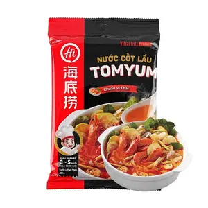 HAIDILAO Tom Yum Hot Pot Soup Base Paste - Authentic Thai Flavor, 200g Pack (Serves 3-5)