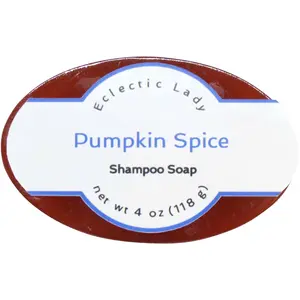 Pumpkin Spice Handmade Shampoo Soap