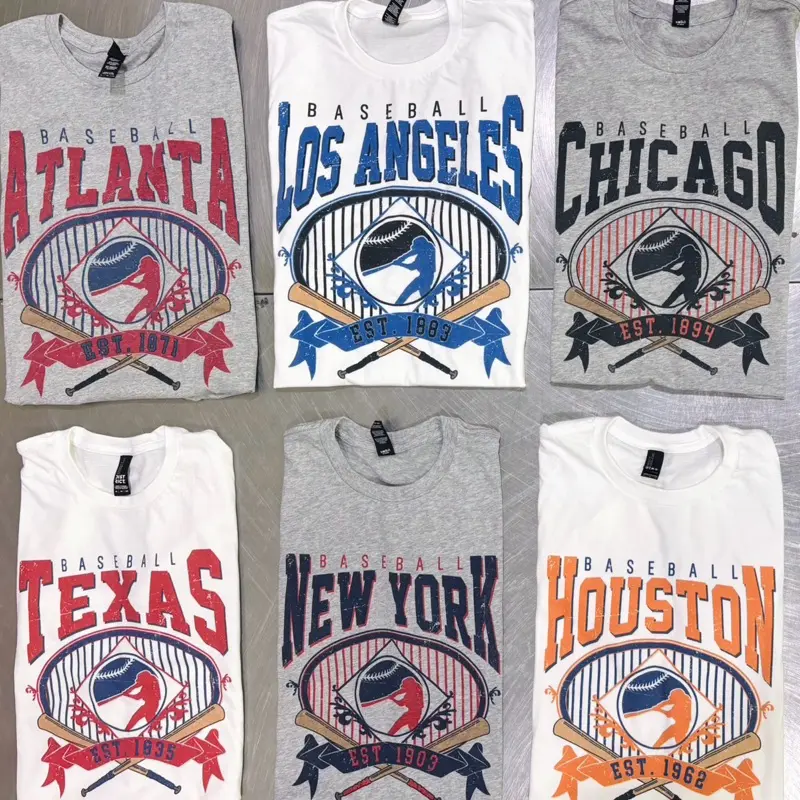 Vintage Baseball Graphic Tee Sports Baseball Player Tshirt Game Day T-Shirt Ballpark Baseball Top Unisex Sports Game Shirt