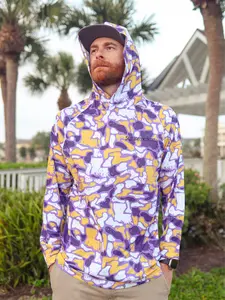 Louisiana Camo Performance Hoodie