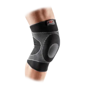 McDavid Knee Sleeve 4-Way Elastic with Gel Buttress Enhanced Support Relief for Knee Pain Arthritis Bursitis Tendonitis Breathable Elastic Material
