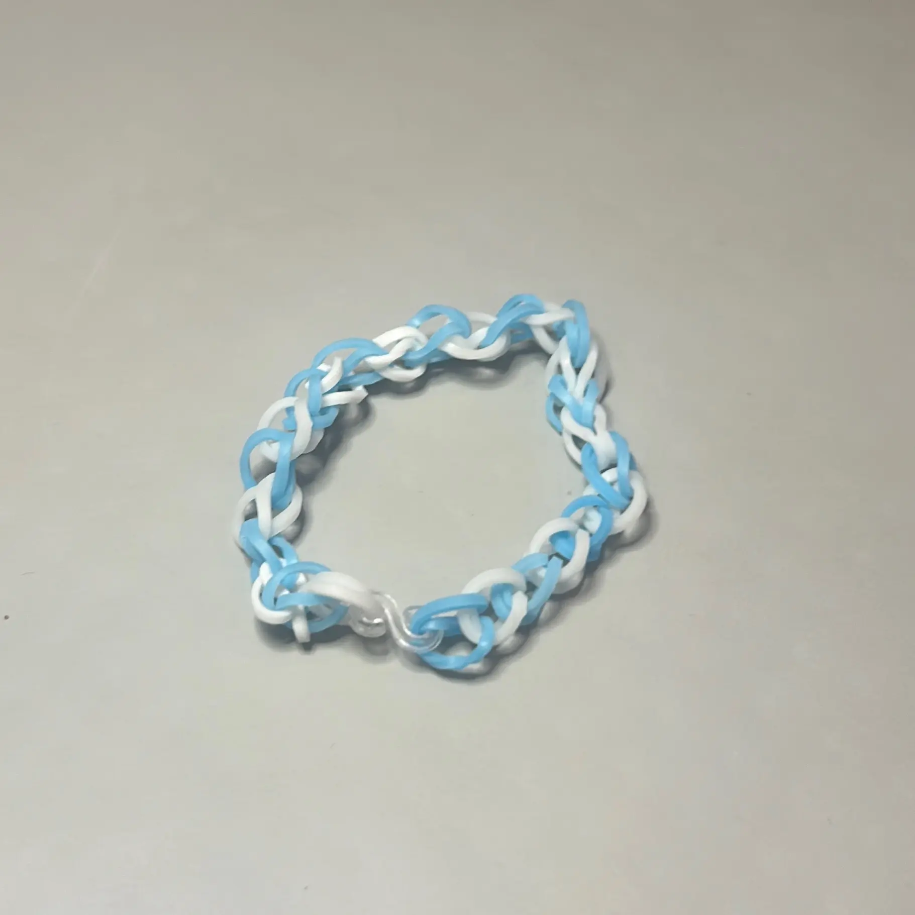 Light blue and white bracelet Light blue and white bracelet