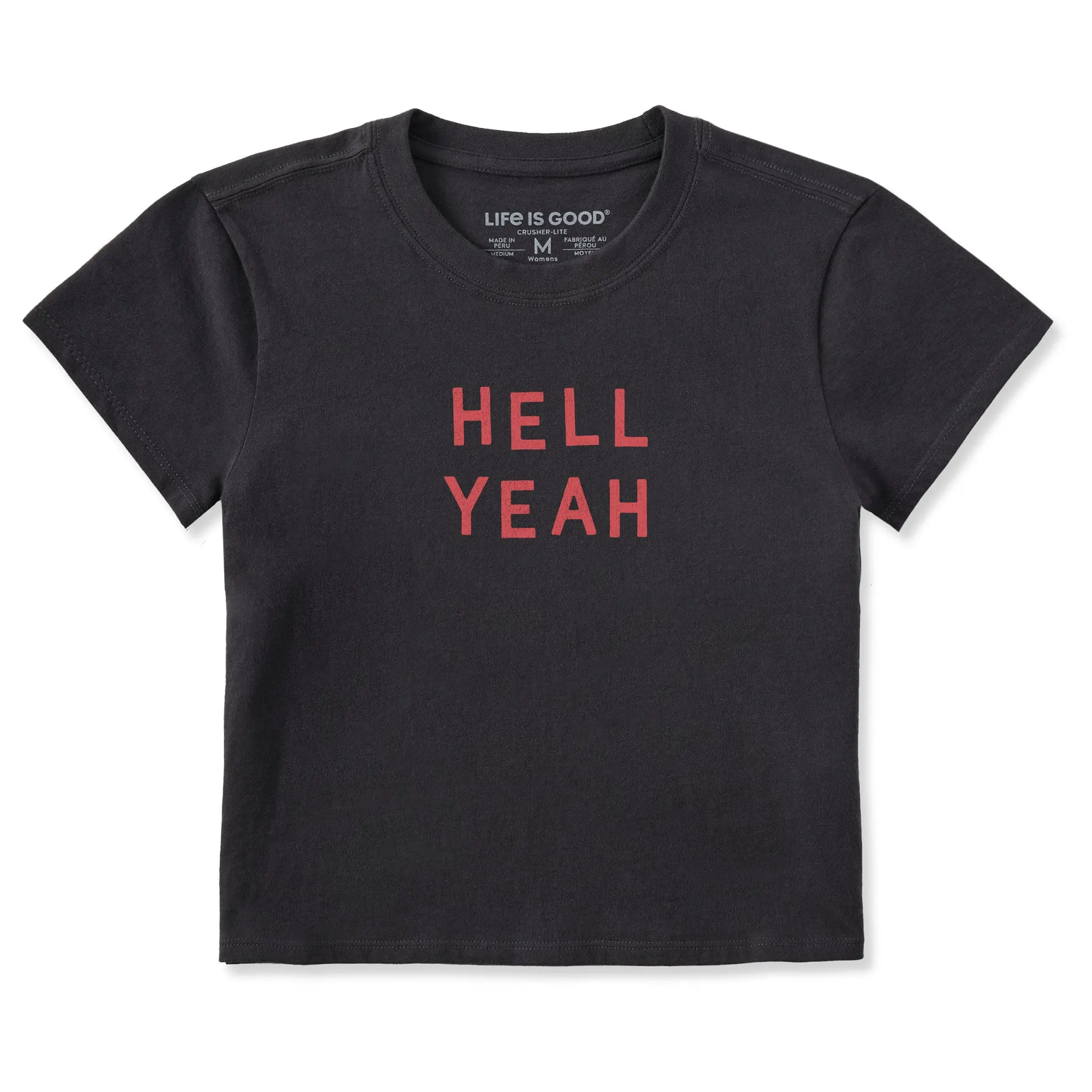 Women's Hell Yeah Crusher-LITE Shrunken Tee