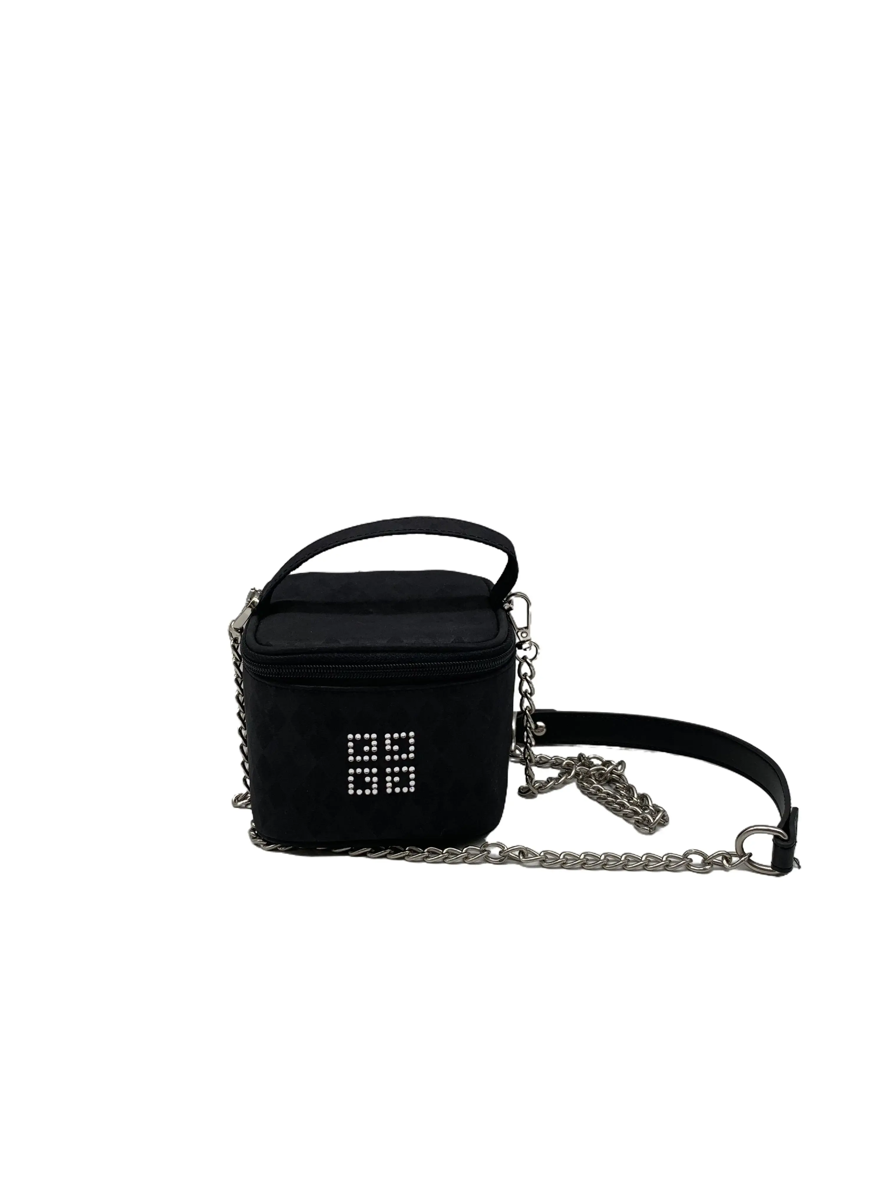 Pre-owned GIVENCHY Small Zipper Box Shoulder Purse/FYJJ02406922/6922