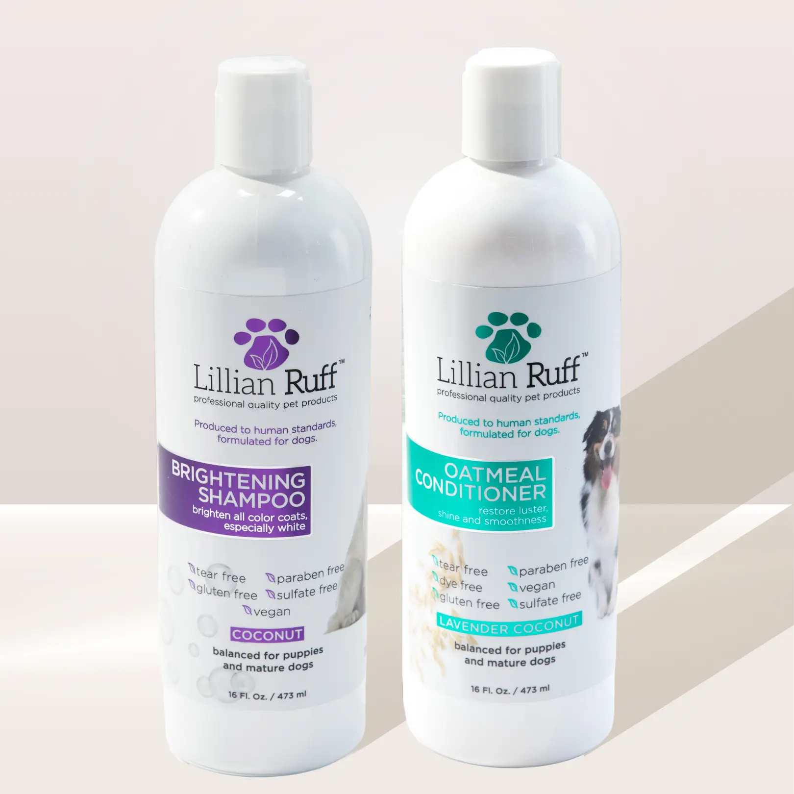 Brightening Shampoo & Oatmeal Conditioner Set