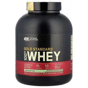 Optimum Nutrition Gold Standard® 100% Whey, Chocolate Mint, 4.94 lb (2.24 kg)