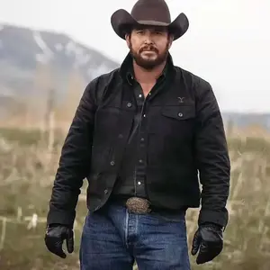 Cross-Border Independent Station Wish New Foreign Trade Men's Yellow Stone Washed Jacket Men's Casual Washed Jacket Coat