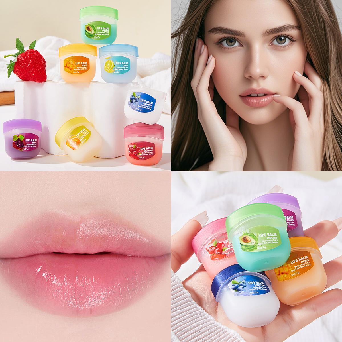 Moisturizing Lip Balm Set Hydrating Lip Mask Lip Care for Men and Women