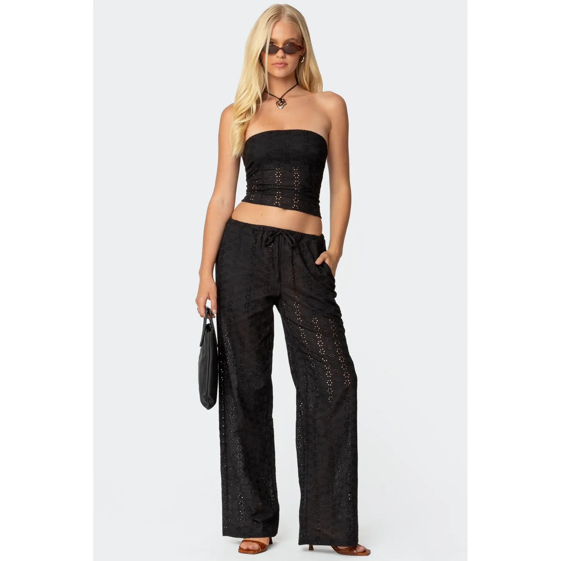 Lemon Lacey Cotton Pants Lemon Lacey Cotton Pants