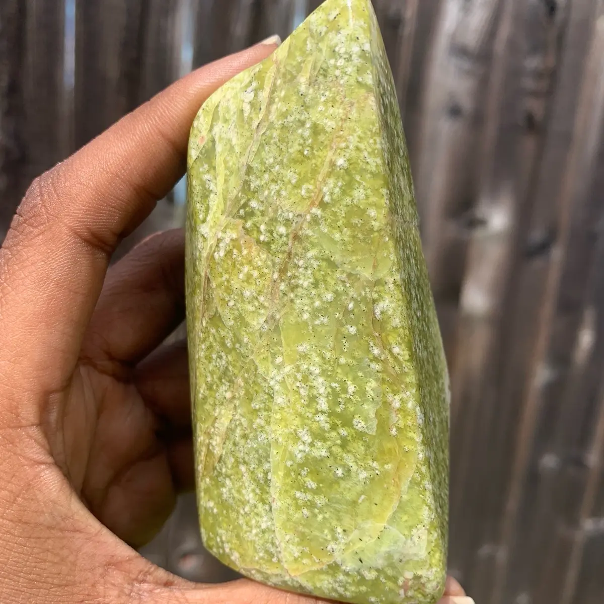 Serpentine Crystal Free Form natural crystal