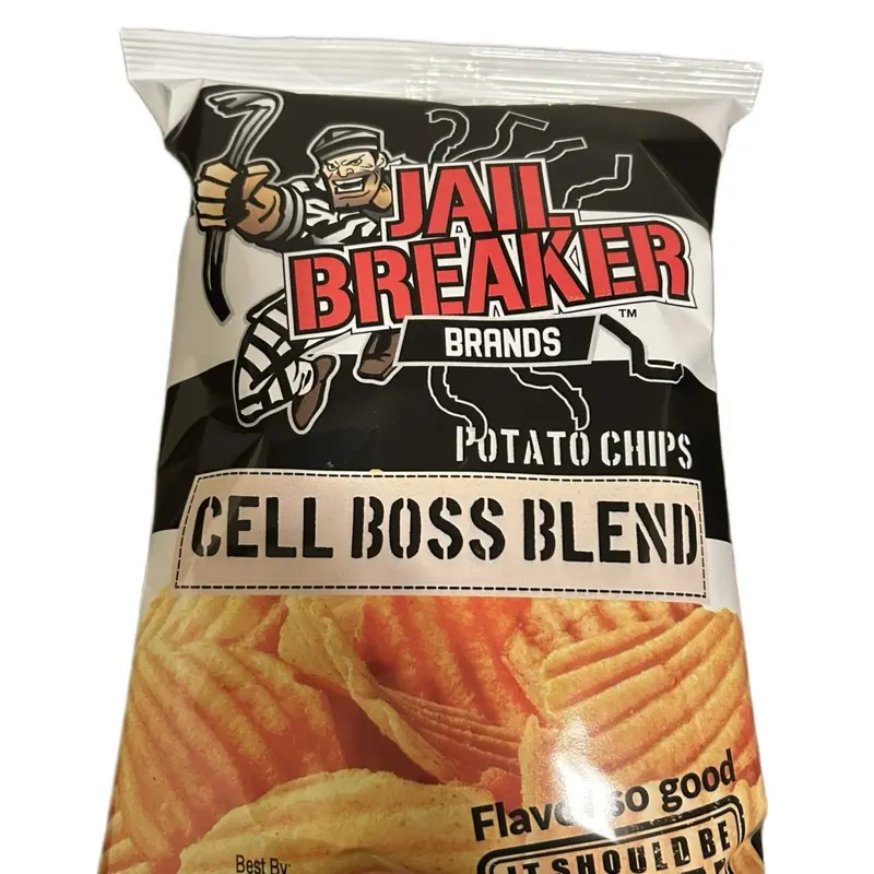 Jail Breaker Brands Cell Boss Blend Potato Chips - Flavor So Good Snack