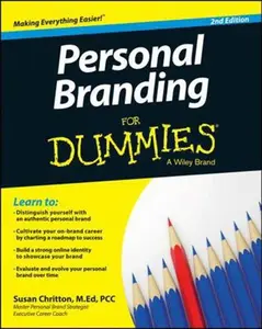 USED-Personal Branding for Dummies by Chritton, Susan (Paperback)