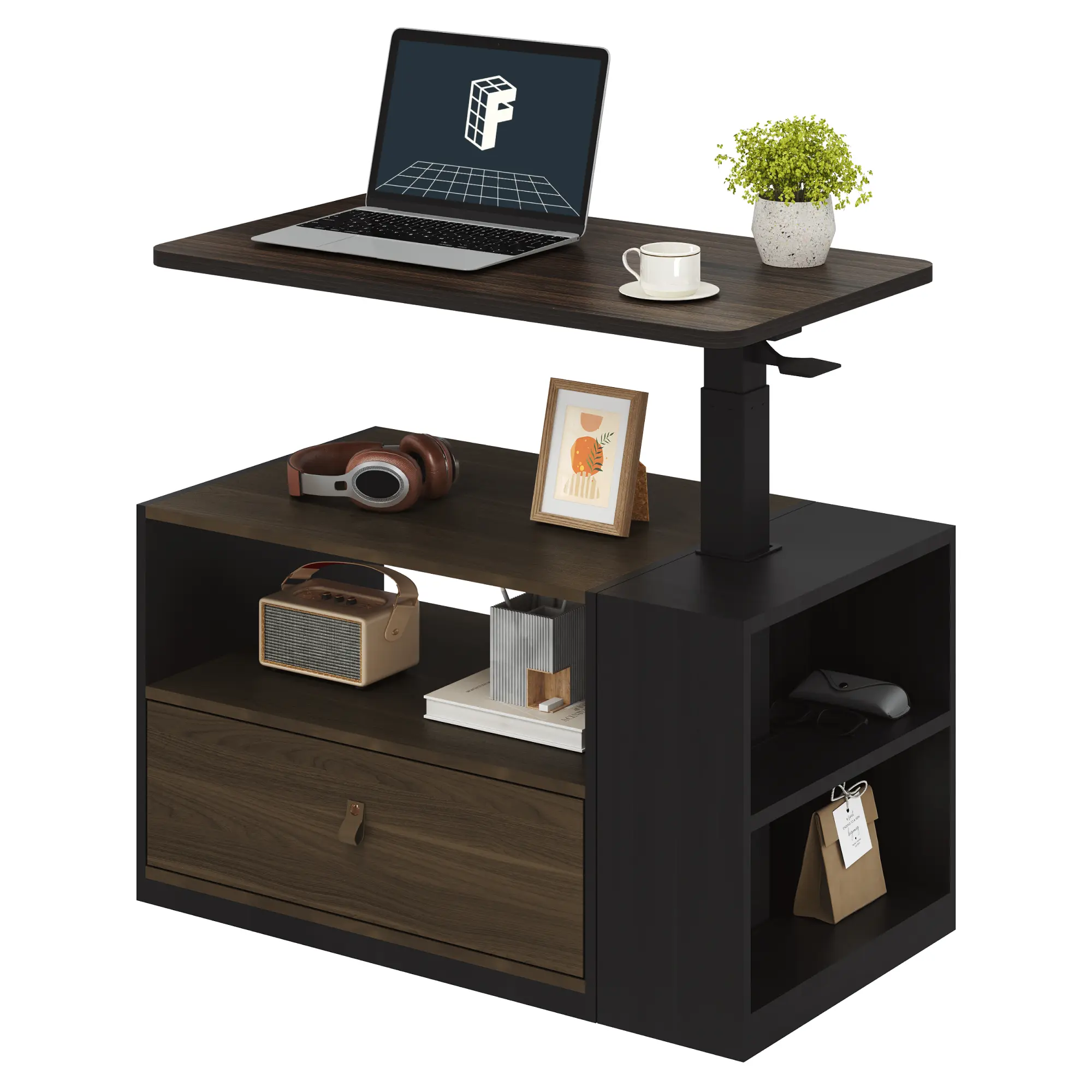 Full Desk Set (Walnut)