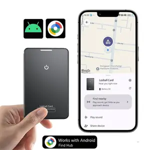 Wallet Tracker, Lightweight Card Finder, Smart Tag, Wireless Charging, Reusable, Android Compatible, Anti-Loss Device, New Condition
