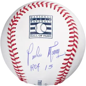Pedro Martinez Boston Red Sox Autographed Hall of Fame Logo Baseball with HOF 15 Inscription - Fanatics Authentic Certified