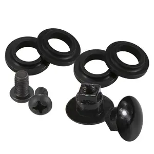 2PCS Rear Window Latch Bolt Nut Screw Compatible with Toyota Sienna GSL ASL 2003 to 2017 Year, for Cab Quarter Glass