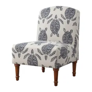 Powell Stuke Home Decorative Accent Fabric Chai r