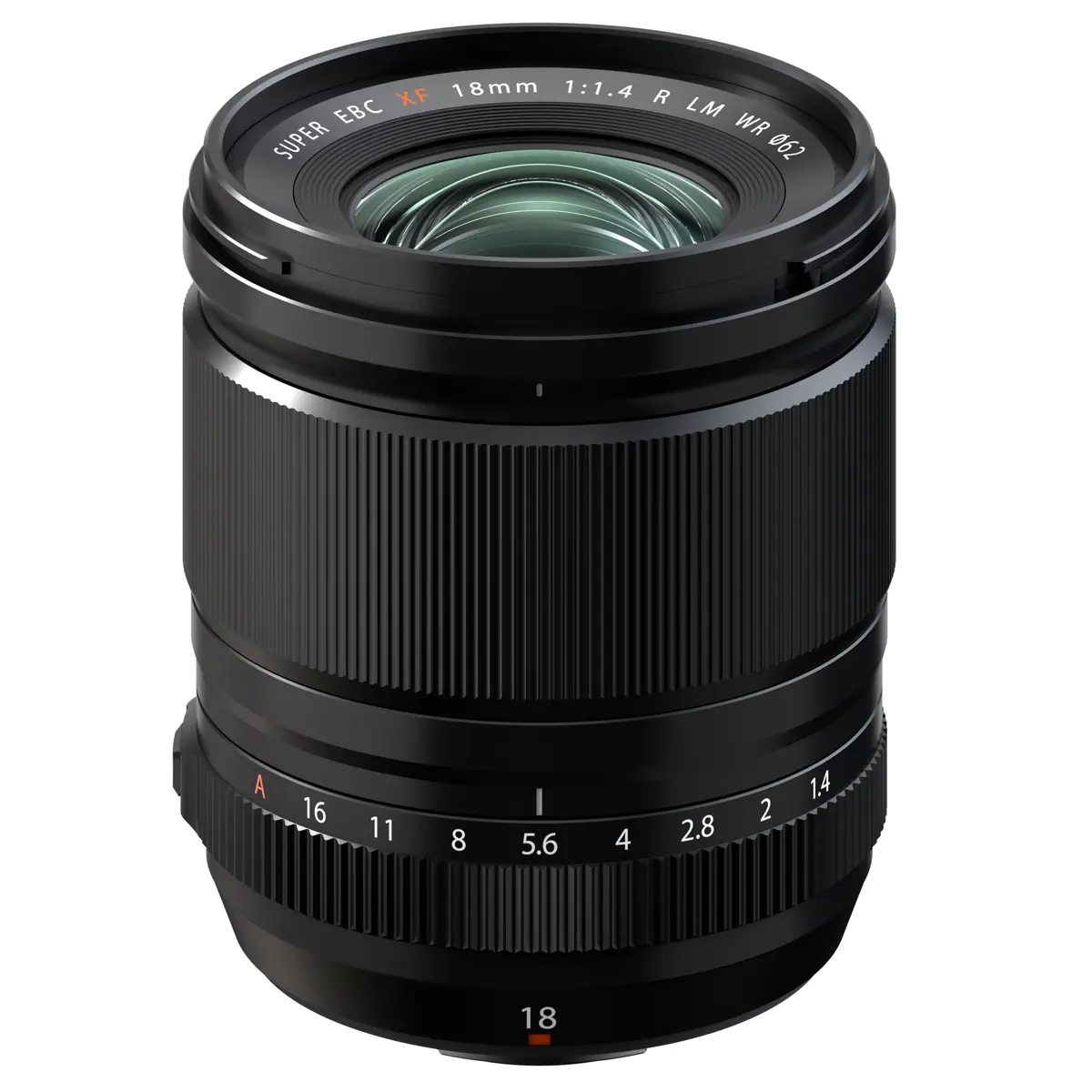 Fujifilm XF 18mm f/1.4 R LM WR Compact Prime Lens - Fast AF Motor, High-Resolve Glass Elements, Weather-Sealed for Cameras & Photography, Lock, X-Series