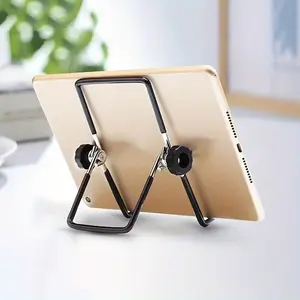 1pc Metal Stand Suitable For Mobile Phone/Tablet Computer Metal Bracket Lazy Desktop Folding Bracket 360 Degree Rotatable Metal Flower Magic Suction Cup Phone Holder