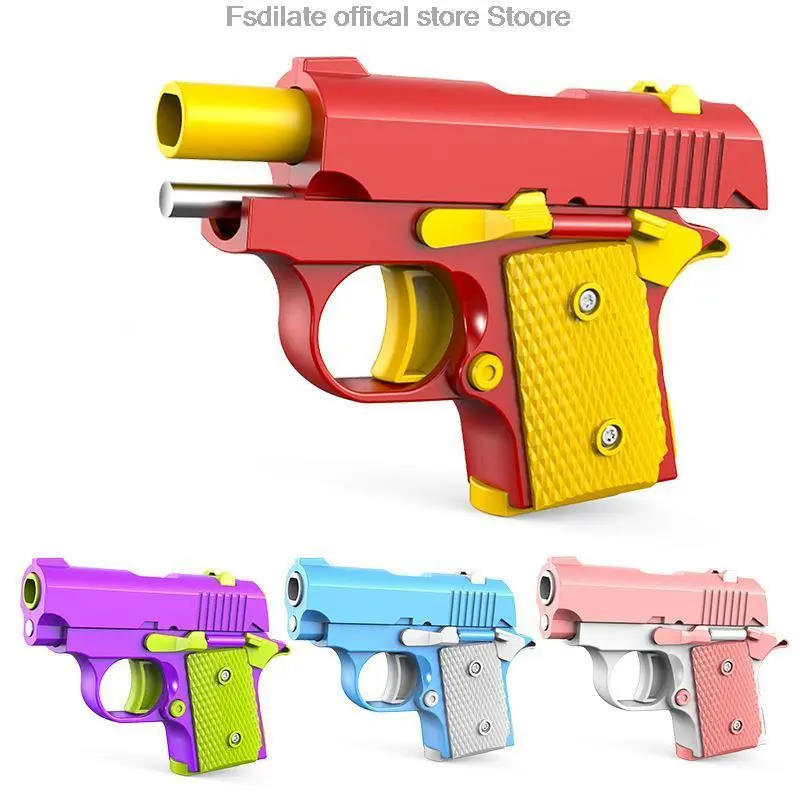 3D printing toy radish gun luminous radish knife reduce pressure fidget jouet gravity mini toys Christmas present for kid games