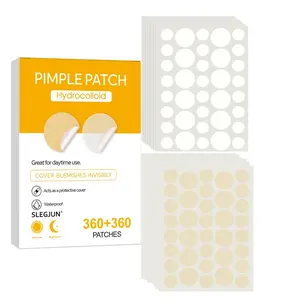 Hydrocolloid Acne Patches, Blemish Patches, Round Hydrocolloid Patch for Daily Facial Care & Pre-Makeup Use, Non-Irritating Design, Portable Concealment