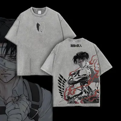 Aot Levi Shirt TikTok Shop