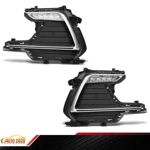 LED Daytime Running Light with Turn Lamp Fits 2017-18 Hyundai Elantra Sport DRL