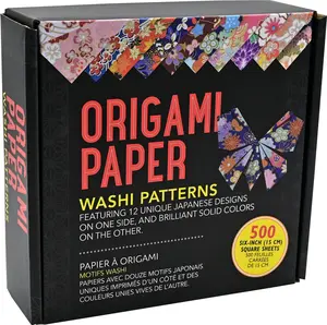 Origami Paper Washi Patterns (500 Sheets)