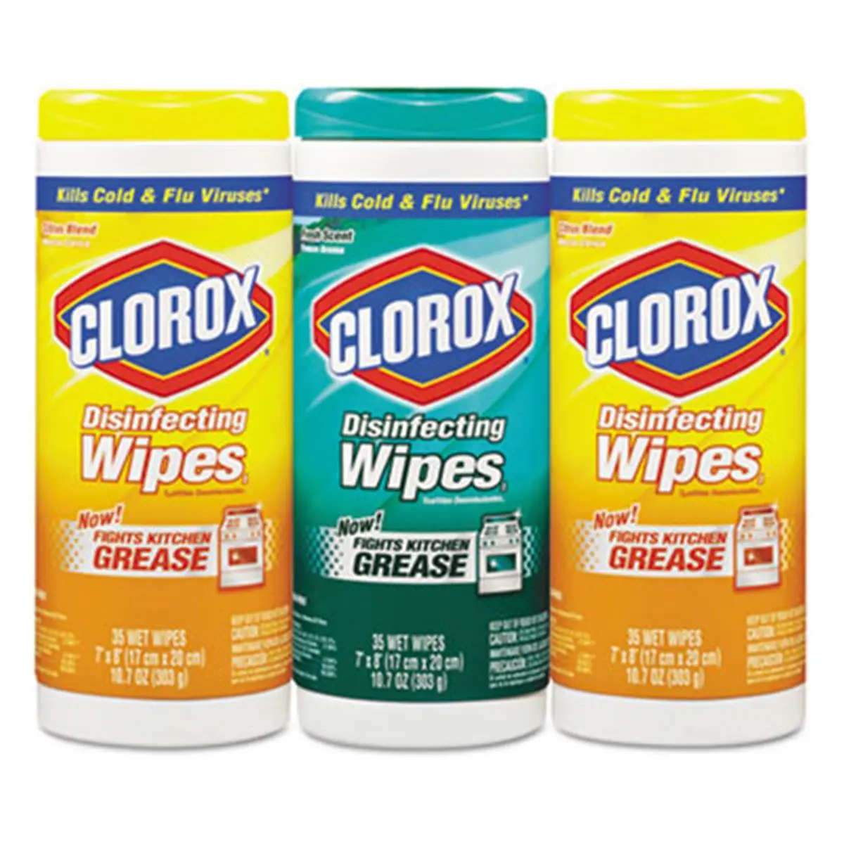 212 MAIN Citrus Scented Thick Antiseptic All-Purpose Cleaner Wet Wipes (CLO30112) - 3Pk/35Ct Household Supplies for Whites, Mirrors, Kitchen Surfaces (Soap-Infused)