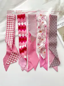 Elegant Women's Geometric Print Hairband, Series Casual Daily Wear, DIY Bag Accessory, All Seasons Fashion
