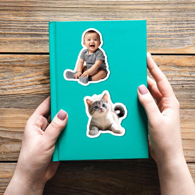 Custom Photo Vinyl Stickers: Personalized Waterproof Decals