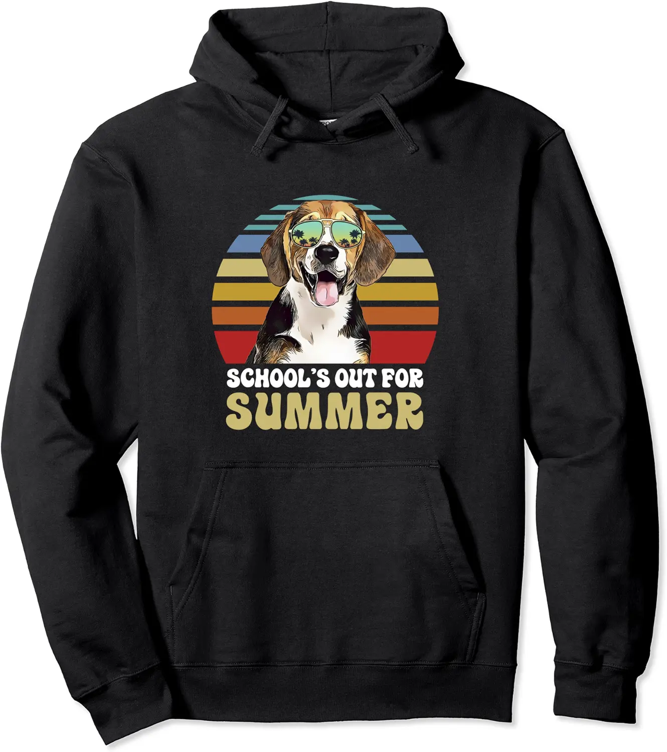 Schools Out for Summer Beagle Dog Teacher Pullover Hoodie - Autumnsc Shop 51B0B3DFPB6L