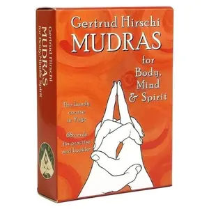 68 Cards Deck for Spiritual Growth, Educational Hand Language Healing Cards, Yoga Mudras, Yoga Practice, Body Mind Therapy Tools, Perfect for Personal Development