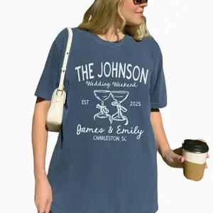 Custom Wedding Shirts, Wedding Toss Shirt, Wedding Merch T Shirt, Funny Bridal Party Gift, Wedding Guest Party Favors, Matching Wedding Tees 9TV