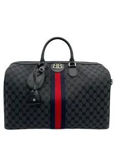 Pre-owned Balenciaga CANVAS Travel Bags TRAVEL WEEKENDER BAG