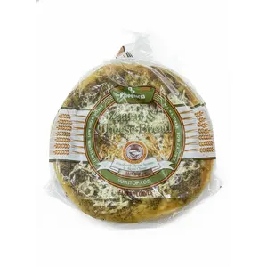 Phoenicia Fresh Zaatar & Cheese Bread Baked With Thyme, sesame, & Akawi Cheese, Large 2pcs, 13.5oz, (383g)